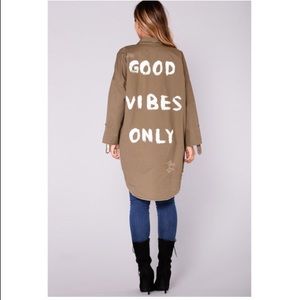 Fashion Nova oversized jacket